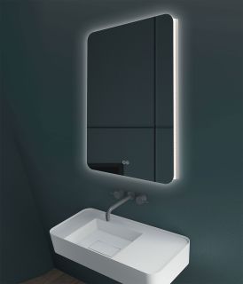 Зеркало Vincea LED VLM-3BE700-2 700х800 c сенсорным выключателем и диммером, антизапотевание