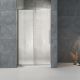 Душевая дверь Veconi Vianno VN-34R, 1100x1950, хром, стекло  дождь