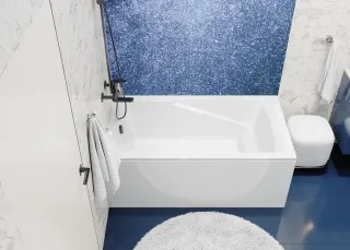 Акриловая ванна VagnerPlast Ultra VPBA158ULT2X-04 150x80см белый