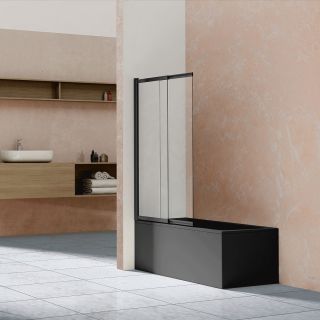 Шторка на ванну Vincea VSB-1E100CLB 100 x 145 см