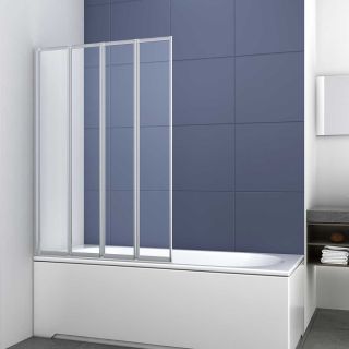 Душевая шторка на ванну Vincea VSB-31100CL, 1000*1400, хром, стекло прозрачное