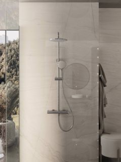 Душевая стойка Vincea Rondo VSFS-1R0CH, хром