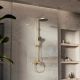 Душевая стойка Vincea VSFS-413BG, брашированное золото