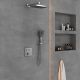 Душевой комплект Vincea VSFW-4211CH встраиваемый, двухрежимный, хром