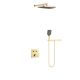 Душевой комплект Vincea VSFW-4211RBG встраиваемый, двухрежимный, брашированное золото
