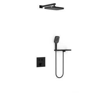 Душевой комплект Vincea VSFW-4211RMB встраиваемый, двухрежимный, черный