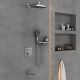 Душевой комплект Vincea VSFW-4311RCH встраиваемый, трехрежимный, хром