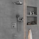Душевой комплект Vincea VSFW-431I2RCH встраиваемый, трехрежимный, хром