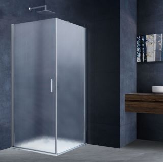 Душевой уголок Vincea Alpha VSR-3ALP9090MT, 900*900, хром, стекло текстурное