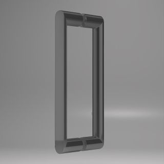 Душевой уголок Vincea Dice VSR-4D1016CLGM, 1600*1000, вороненая сталь, стекло прозрачное