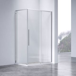 Душевой уголок Vincea Slim-N VSR-4SN9013CL, 1300*900, хром, стекло прозрачное