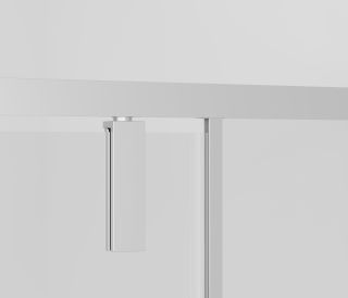 Душевой уголок Vincea Slim-N VSR-4SNP1010CLGM, 1000*1000, вороненая сталь, стекло прозрачное