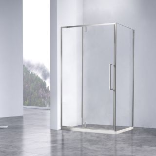 Душевой уголок Vincea Slim-N VSR-4SNP9011CL, 1100*900, хром, стекло прозрачное