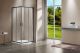 Душевой уголок Vincea Garda VSS-1G900CLGM, 900*900, вороненая сталь, стекло прозрачное