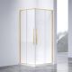 Душевой уголок Vincea Slim-N VSS-4SN9010CLG, 1000*900, брашированное золото, стекло прозрачное