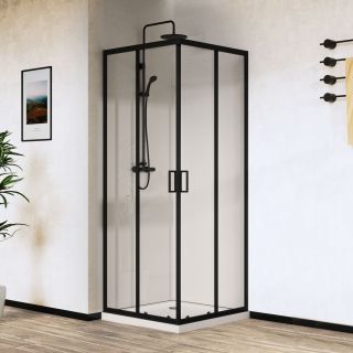 Душевой уголок Vincea City 100x 80 см VSS-5CT8010CLB