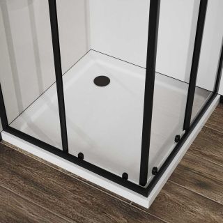 Душевой уголок Vincea City 100x 80 см VSS-5CT8010CLB