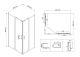 Душевой уголок Vincea City VSS-5CT9010CL 100x 90 см