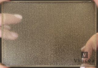 Душевая перегородка Vincea Walk-In HP Art VSW-1HP120GWBG, 1200*2000, брашированное золото, стекло с золотыми нитями