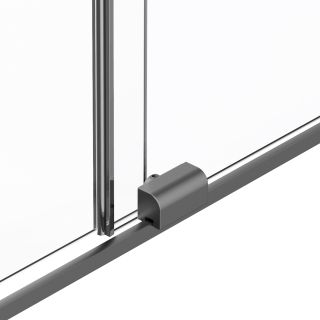 Душевая перегородка  Vincea Walk-In VSW-1WSL120CLGM, 1200*2000, вороненая сталь, стекло прозрачное