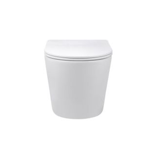 Унитаз подвесной Vincea Piatti VT1-11 белый безободковый ультратонкое soft-close сиденье