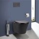 Унитаз подвесной Vincea Piatti VT1-11MB черный ультратонкое soft-close сиденье