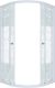 Душевой уголок Triton Стандарт Щ0000064828 100x100 см профиль белый стекло с узором