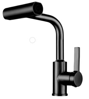 Смеситель для кухни Boch Mann Sophia B BM10432 с водопадным душем чёрный
