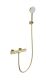 Смеситель для душа Wonzon & Woghand INN 6 WW-B2029-A-BG с термостатом брашированное золото