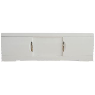 Экран для ванны раздвижной Style Line Глен 1700 белый глянец  СС-00000507