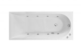 Акриловая ванна Am.Pm Spirit Evo W72W-150-070W1D 150x70 см с гидромассажем