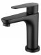 Смеситель для раковины Wonzon & Woghand Alfa WW-A40202-MB чёрный матовый