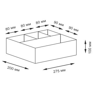 Wasserkraft Neime WB-420-M Плетеная корзина
