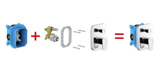 Скрытая часть Ravak R-box RB 070.50 X070052