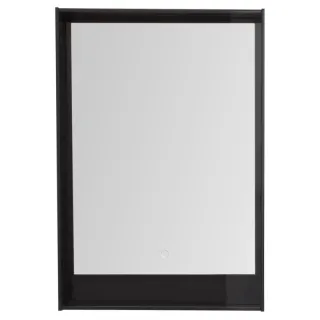 Зеркало с подсветкой Aquanet Милан 306383 60 см чёрный