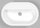 Раковина Whitecross Malachite C 0723.055035.100 55см белый глянец