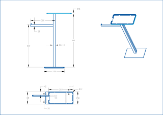 Стойка напольная с полкой и полотенцедержателем Boheme 10952-G золото