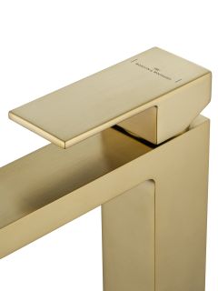 Смеситель для раковины Wonzon & Woghand Cube WW-88139016-BG брашированное золото