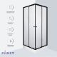 Душевой уголок с поддоном PARLY ZFQ911B (90х90х190) 