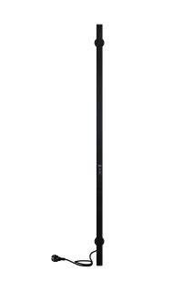 Полотенцесушитель электрический Indigo Style Pro LSPRE120-3BRRt 120x3 см чёрный муар