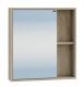 Зеркальный шкаф СанТа Прима 700344 60см дуб светлый